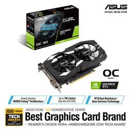 ASUS DUAL-GTX1650-O4G (VGA-NVIDIA)