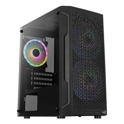 AEROCOOL TRINITY MINI-G-BK-v1 BLACK (CASING-MATX)