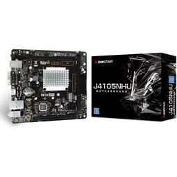 BIOSTAR J4105NHU INTEL CELERON UP TO 2.5GHZ QUAD CORE DDR4-2400MHZ MINI-ITX GBE LAN
