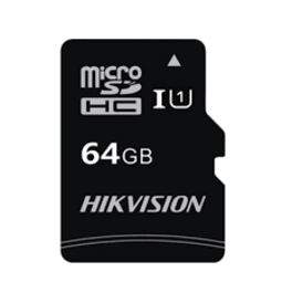 HIKVISION MicroSDXC™C1/64G/Class 10 and UHS-I  / TLC Up to 92MB/s read speed, 30MB/s write speed V30