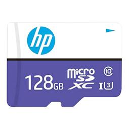 HP Micro SD U3/A1/V30 128GB (Purple card) W/ADAPTOR