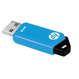 HP V150W 2.0 BLUE (PO) - 64GB - 2Y