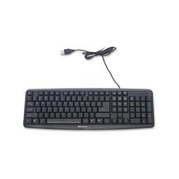 VERBATIM AC - WIRED KEYBOARD (Black)