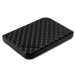 VERBATIM PORTABLE HDD 1TB -USB 3.0 (BLACK)