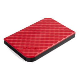 VERBATIM PORTABLE HDD 1TB - USB 3.0 (RED)